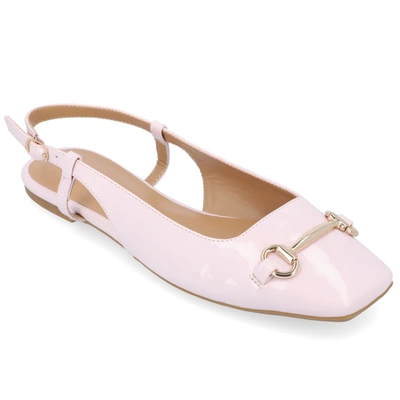 Journee Collection Collection Women's Tru Comfort Foam Ceecy Flats In Pink