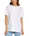 Golden Goose Star White Cotton Crew-neck T-shirt In White