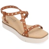 Journee Collection Collection Women's Tru Comfort Foam Lindsay Sandals In Brown