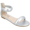 Journee Collection Collection Women's Tru Comfort Foam Peytonn Sandal In Silver