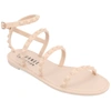 Journee Collection Collection Women's Saphira Sandal In Brown