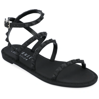 Journee Collection Saphira Sandal In Black