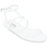Journee Collection Collection Women's Saphira Sandal In White