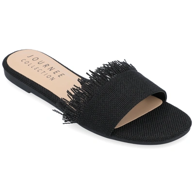 Journee Collection Collection Women's Tru Comfort Foam Koreene Sandals In Black