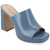 Journee Collection Ezzlynn Platform Mule In Blue