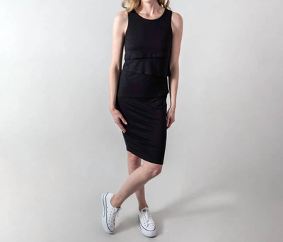 KRIMSON KLOVER RAY DRESS IN BLACK