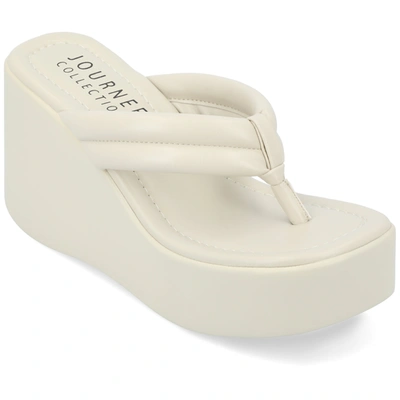 Journee Collection Collection Women's Tru Comfort Foam Shareene Sandals In Beige