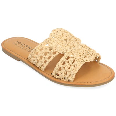 Journee Collection Tru Comfort Lissia Sandal In Natural