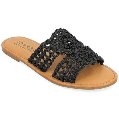 Journee Collection Collection Women's Tru Comfort Foam Lissia Sandals In Black
