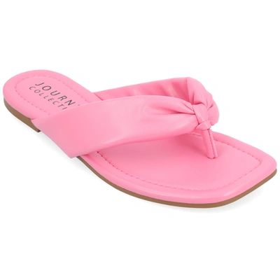 Journee Collection Collection Women's Tru Comfort Foam Kyleen Sandal In Pink