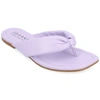 Journee Collection Collection Women's Tru Comfort Foam Kyleen Sandal In Purple