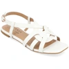 Journee Collection Collection Women's Tru Comfort Foam Alorra Sandals In White
