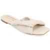 Journee Collection Collection Women's Tru Comfort Foam Emalynn Sandals In Tan