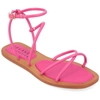 Journee Collection Collection Women's Tru Comfort Foam Farron Sandals In Pink