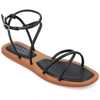 Journee Collection Collection Women's Tru Comfort Foam Farron Sandals In Black