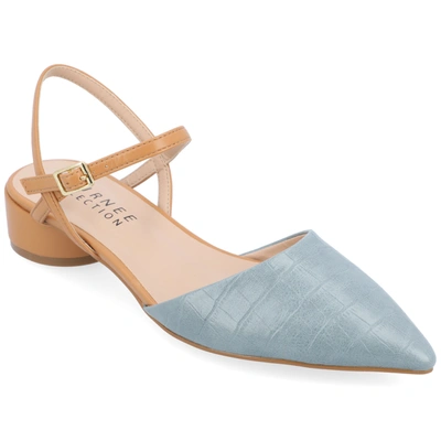 Journee Collection Collection Women's Brynn Pumps In Blue