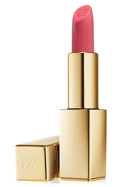 Estée Lauder Pure Colour Hi Lustre Lipstick In Frosted Apricot