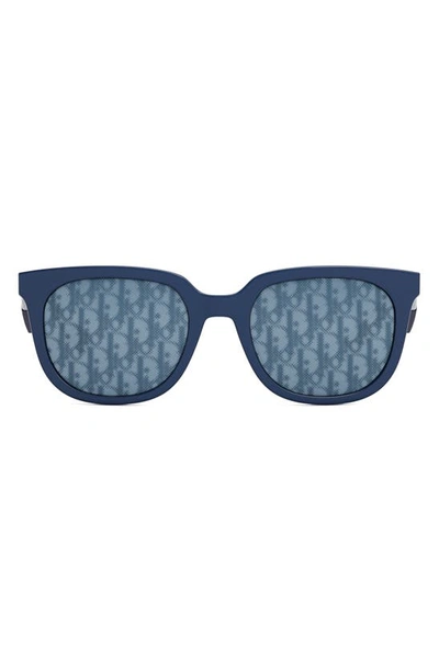Dior B27 S1i Sunglasses In Blue Mirror