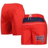 Starter Red Washington Capitals Freestyle Volley Swim Shorts In Red