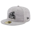 NEW ERA NEW ERA  GRAY CHICAGO WHITE SOX 2023 CLUBHOUSE 59FIFTY FITTED HAT