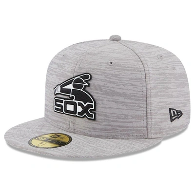 New Era Gray Chicago White Sox 2023 Clubhouse 59fifty Fitted Hat