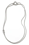 JOHN HARDY CLASSIC CHAIN KNOT LAYERED ROPE NECKLACE