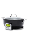 Greenpan Elite Essential 6-quart Smart Skillet In Black