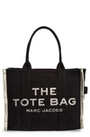 Marc Jacobs The Jacquard Large Tote Bag In Black