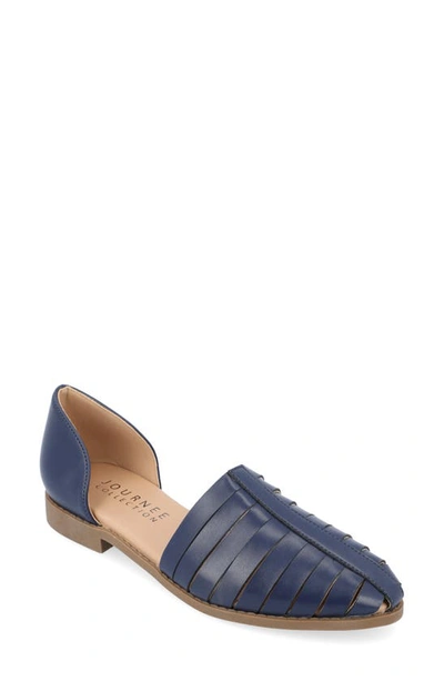 JOURNEE COLLECTION JOURNEE COLLECTION TRU COMFORT ANYAH VEGAN LEATHER FLAT