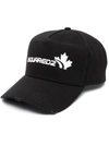 Dsquared2 Logo Cap In Black