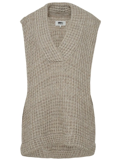 MM6 MAISON MARGIELA MM6 MAISON MARGIELA ALPACA BLEND VEST