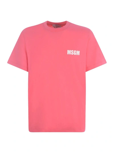 Msgm T-shirts And Polos Pink