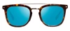 Revo Atlas Re 1179 02 H20 Square Polarized Sunglasses In Blue