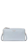 Kate Spade Knott Small Leather Crossbody Bag In Watercolor Blue