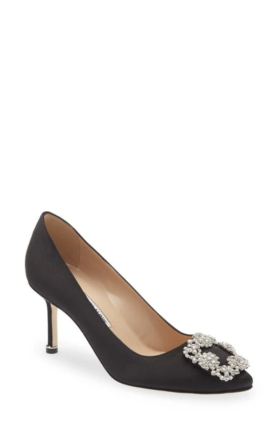 Manolo Blahnik Hangisi Pumps In Black