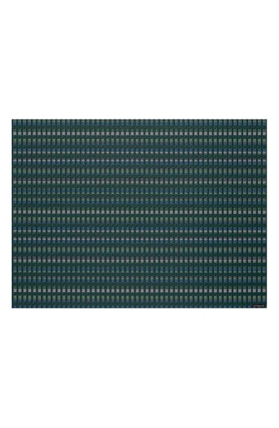 Chilewich Tambour Table Mat, 14 X 19 In Ivy