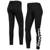 G-III 4HER BY CARL BANKS G-III 4HER BY CARL BANKS BLACK BROOKLYN NETS JUMP SHOT LEGGINGS