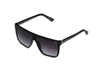 Quay Nightfall Medium In Black,black Fade Polarized