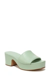 Vince Margo Platform Sandal In Dew Green