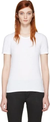 VISVIM VISVIM WHITE BASIC DRY T-SHIRT,0317105010003