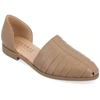 Journee Collection Collection Women's Anyah Flats In Beige