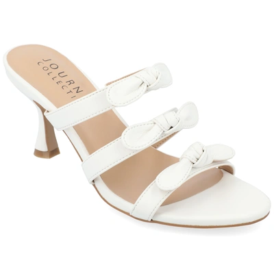 Journee Collection Collection Women's Kristina Pumps In White