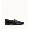 Tod's Logo-debossed Leather Penny Loafers In Black