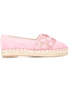 ELIE SAAB FLORAL STUDS ESPADRILLES,9280711984956