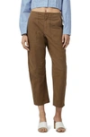 Rag & Bone Leyton Workwear Ankle Pants In Olive Green