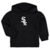 OUTERSTUFF TODDLER BLACK CHICAGO WHITE SOX TEAM PRIMARY LOGO FLEECE PULLOVER HOODIE