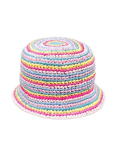 Missoni Crochet Cloche In Multicolor