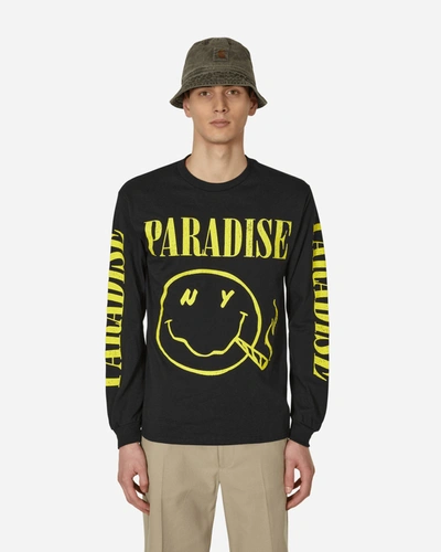 Paradis3 Nirvana In  Longsleeve T-shirt In Black