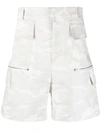 Alyx Camouflage-print Cargo Shorts In Grey