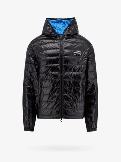 Duvetica Padded Down Jacket In Black